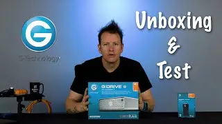 G-Technology G Drive Unboxing