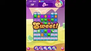 Candy Crush Saga LEVEL 187 NO BOOSTERS (new version)🔄✅