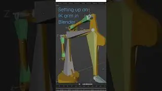 Setting up an IK arm with constraints in Blender