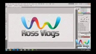 How To Make a Transparent LOGO in Photoshop CS6