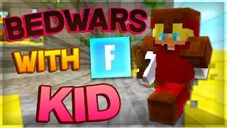 Bedwars with Fortnite Kid