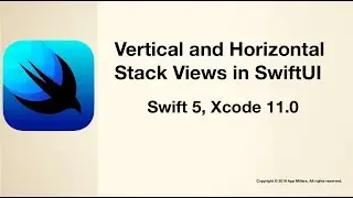 How to create horizontal and vertical stack views in SwiftUI?