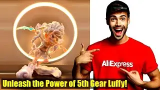 Anime ONE PIECE Figure Toys SD Nika Luffy 5th Gear Awake Figurine Review - Must-Have