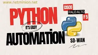 The Complete Python Bootcamp for 2024 Network Engineers| Tutorial  Basic to Advance | Cisco Palo F5