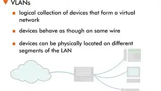 Virtual Local Area Networks (VLANs) - 2 : Today's Lesson