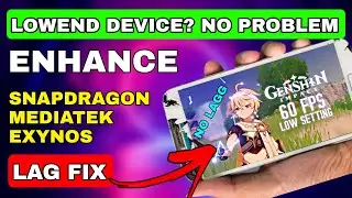 60fps Magic Genshin Impact 4.3 Lag Fix for Low-End Devices | Config Genshin Impact | Genshin Impact