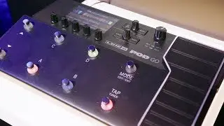 Line 6 POD Go FX Pedal - NAMM 2020