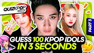 GUESS THE 100 KPOP IDOLS (PART 3)❗️EASY OR HARD❓| QUIZ KPOP GAMES 2022 | KPOP QUIZ TRIVIA