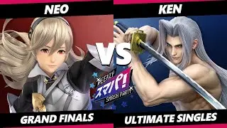 Sumapa 141 GRAND FINALS - KEN (Sephiroth) Vs. Neo (Corrin) Smash Ultimate - SSBU