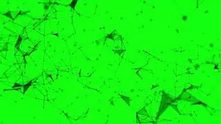 Technology star particles green screen background video effects hd 2021