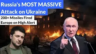 Russia's MOST MASSIVE attack on Ukraine | Russia launches massive attack across Ukraine