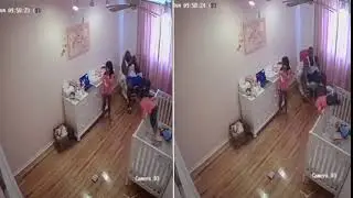 Супер папа! Отец в прыжке поймал дочь, выпавшую из кроватки (видео)