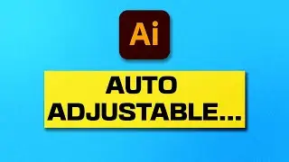 How to Create Auto Adjustable Background Box Behind the Text (1-Minute Adobe Illustrator Tutorial)