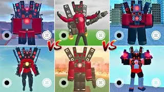 Evolution of Titan SPEAKERMAN in Different Roblox SKIBIDI TOILET Roleplay