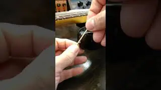Guitar Strap button Replace 