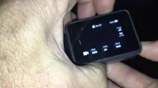 GoPro hero 5 Black  enable and disable back screen locking