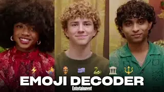 Percy Jackson and The Olympians Cast Guess Movies by Emojis | Emoji Decoder