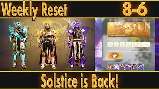 Destiny 2 Weekly Reset - Solstice of Heroes is Back