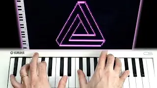 Drawing an Impossible Triangle LIVE (With Keyboard)