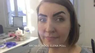 Brow master , специалист по бровям . Brow school ELENA POLL