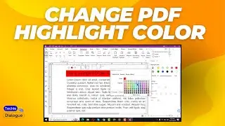 How to Change PDF Highlight Color
