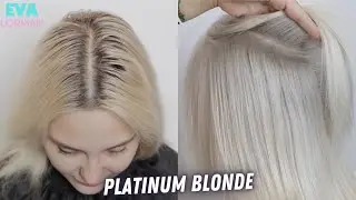 How To Bleach Hair 2023 | Root Touch Up Blonde Tutorial by Eva Lorman