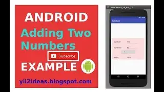 Android App adding two numbers