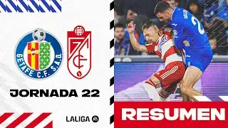 Getafe CF  🆚 Granada CF (2-0) | Resumen