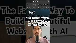 The fastest way to build a beautiful website with AI (bolt.new tutorial)