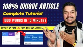 How to Write a COMPLETE SEO ARTICLE with AI Content Generator 😮 | Rytr.Me Review and Tutorial 🔥