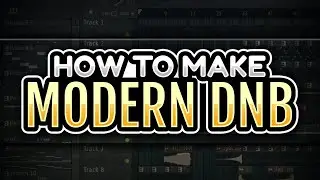 How To Make MODERN Drum & Bass - Dancefloor/Melodic DnB Tutorial (FL Studio 21)