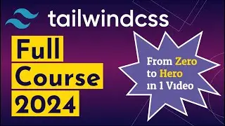 Tailwind Tutorial for Beginners | Step-by-Step Tailwind CSS Tutorial for Beginners #learntailwind