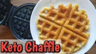 KETO Chaffle Recipe! | How to make a keto waffle