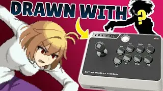 WAIT...can you draw with an arcade stick?