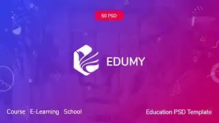 Edumy - LMS Online Education Course & School PSD Template | Themeforest Website Templates and Themes