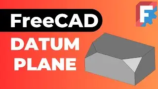 FreeCAD Example with Construction Plane