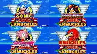 Sonic Mania Best Mods! #7 Whatever & Knuckles