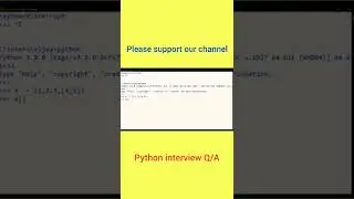 Python Interview Questions in Tamil  | Tuple | List