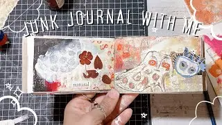 Art Journal Spread | Junk Journal With Me!