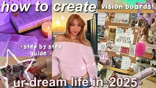 how to prep for 2025:✨vision boards, how to set goals & achieve them,rebranding, intense preparing