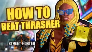 Easiest Way To Beat Thrasher The Metro City Gang Boss - Street Fighter 6