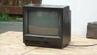 CRT TV Turning On Sound Effect