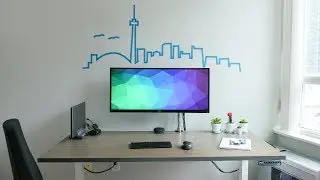 DIY Dream Desk Setup 2.0 - Minimal Ergonomic Clean