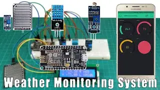 WEATHER MONITORING SYSTEM Tutorial | Nodemcu ESP8266 with WEATHER MONITORING SYSTEM [Full Guide]