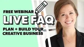 CREATIVE BUSINESS COACHING Info Session & FAQ Webinar 2020