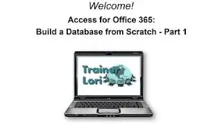 Access Build a Database Part 1