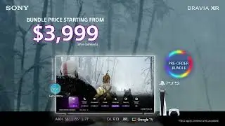 Sony | BRAVIA XR | A80L Pre-order Promotions