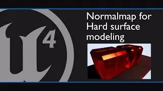 Blender to Unreal basics 2018 - Normalmap for hard surfaces