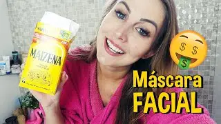 MÁSCARA FACIAL com MAIZENA | Pele super hidratada e sem oleosidade | PELE DE BEBÊ