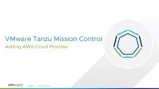 Integrating AWS account with Tanzu Mission Control